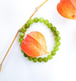 Peridot resonantie armband